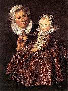 Frans Hals, Catharina Hooft with her Nurse WGA